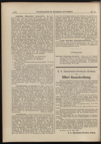 Verordnungs-Blatt für Eisenbahnen und Schiffahrt: Veröffentlichungen in Tarif- und Transport-Angelegenheiten 19060428 Seite: 6