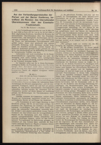 Verordnungs-Blatt für Eisenbahnen und Schiffahrt: Veröffentlichungen in Tarif- und Transport-Angelegenheiten 19060503 Seite: 6