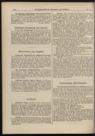 Verordnungs-Blatt für Eisenbahnen und Schiffahrt: Veröffentlichungen in Tarif- und Transport-Angelegenheiten 19060515 Seite: 4