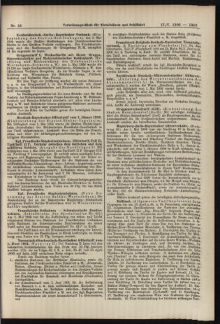 Verordnungs-Blatt für Eisenbahnen und Schiffahrt: Veröffentlichungen in Tarif- und Transport-Angelegenheiten 19060517 Seite: 19