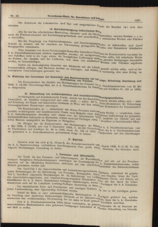 Verordnungs-Blatt für Eisenbahnen und Schiffahrt: Veröffentlichungen in Tarif- und Transport-Angelegenheiten 19060522 Seite: 5