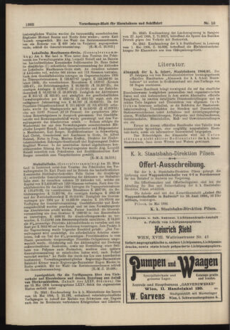 Verordnungs-Blatt für Eisenbahnen und Schiffahrt: Veröffentlichungen in Tarif- und Transport-Angelegenheiten 19060522 Seite: 8