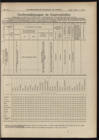 Verordnungs-Blatt für Eisenbahnen und Schiffahrt: Veröffentlichungen in Tarif- und Transport-Angelegenheiten 19060524 Seite: 13