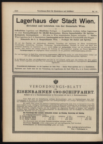 Verordnungs-Blatt für Eisenbahnen und Schiffahrt: Veröffentlichungen in Tarif- und Transport-Angelegenheiten 19060526 Seite: 12