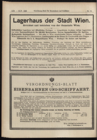 Verordnungs-Blatt für Eisenbahnen und Schiffahrt: Veröffentlichungen in Tarif- und Transport-Angelegenheiten 19060529 Seite: 10