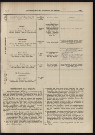 Verordnungs-Blatt für Eisenbahnen und Schiffahrt: Veröffentlichungen in Tarif- und Transport-Angelegenheiten 19060529 Seite: 5