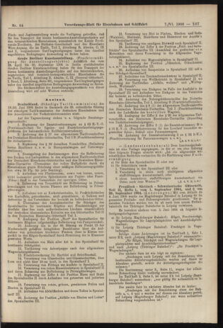 Verordnungs-Blatt für Eisenbahnen und Schiffahrt: Veröffentlichungen in Tarif- und Transport-Angelegenheiten 19060607 Seite: 9