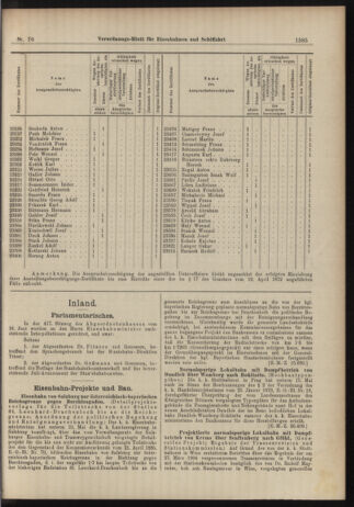 Verordnungs-Blatt für Eisenbahnen und Schiffahrt: Veröffentlichungen in Tarif- und Transport-Angelegenheiten 19060621 Seite: 3