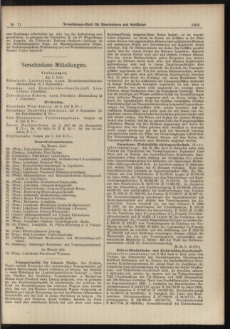 Verordnungs-Blatt für Eisenbahnen und Schiffahrt: Veröffentlichungen in Tarif- und Transport-Angelegenheiten 19060623 Seite: 5