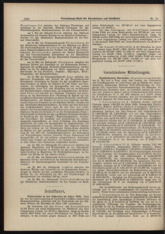 Verordnungs-Blatt für Eisenbahnen und Schiffahrt: Veröffentlichungen in Tarif- und Transport-Angelegenheiten 19060626 Seite: 6