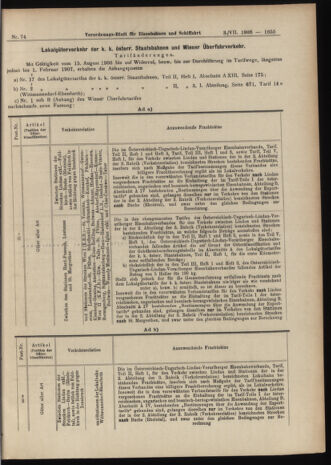 Verordnungs-Blatt für Eisenbahnen und Schiffahrt: Veröffentlichungen in Tarif- und Transport-Angelegenheiten 19060703 Seite: 13