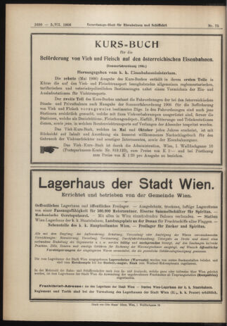 Verordnungs-Blatt für Eisenbahnen und Schiffahrt: Veröffentlichungen in Tarif- und Transport-Angelegenheiten 19060705 Seite: 24