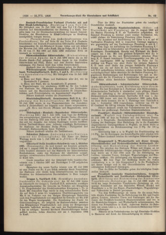 Verordnungs-Blatt für Eisenbahnen und Schiffahrt: Veröffentlichungen in Tarif- und Transport-Angelegenheiten 19060721 Seite: 14