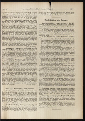 Verordnungs-Blatt für Eisenbahnen und Schiffahrt: Veröffentlichungen in Tarif- und Transport-Angelegenheiten 19060726 Seite: 3