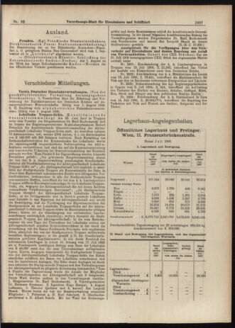 Verordnungs-Blatt für Eisenbahnen und Schiffahrt: Veröffentlichungen in Tarif- und Transport-Angelegenheiten 19060814 Seite: 3