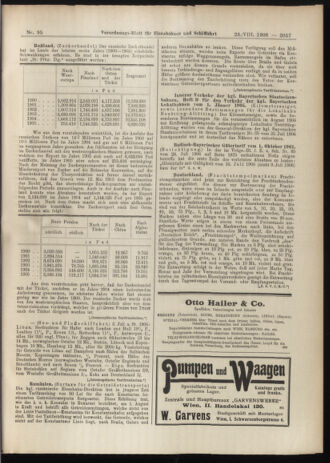 Verordnungs-Blatt für Eisenbahnen und Schiffahrt: Veröffentlichungen in Tarif- und Transport-Angelegenheiten 19060823 Seite: 11