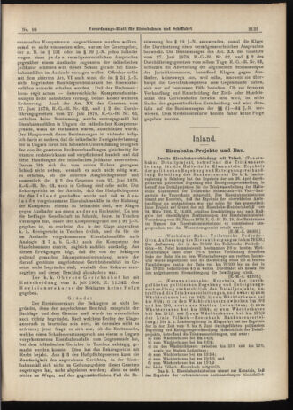 Verordnungs-Blatt für Eisenbahnen und Schiffahrt: Veröffentlichungen in Tarif- und Transport-Angelegenheiten 19060901 Seite: 3