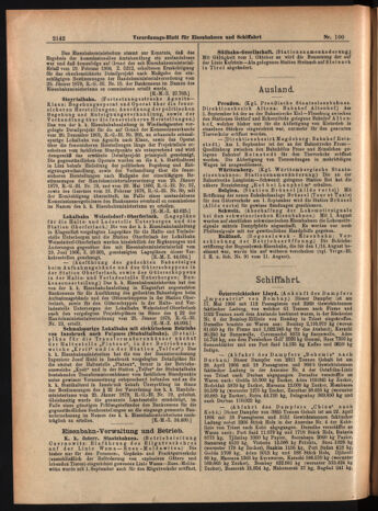 Verordnungs-Blatt für Eisenbahnen und Schiffahrt: Veröffentlichungen in Tarif- und Transport-Angelegenheiten 19060904 Seite: 4