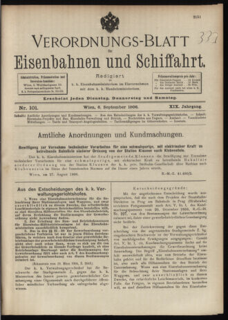 Verordnungs-Blatt für Eisenbahnen und Schiffahrt: Veröffentlichungen in Tarif- und Transport-Angelegenheiten