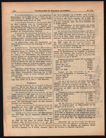 Verordnungs-Blatt für Eisenbahnen und Schiffahrt: Veröffentlichungen in Tarif- und Transport-Angelegenheiten 19060911 Seite: 14