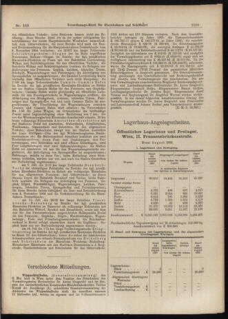 Verordnungs-Blatt für Eisenbahnen und Schiffahrt: Veröffentlichungen in Tarif- und Transport-Angelegenheiten 19060911 Seite: 17