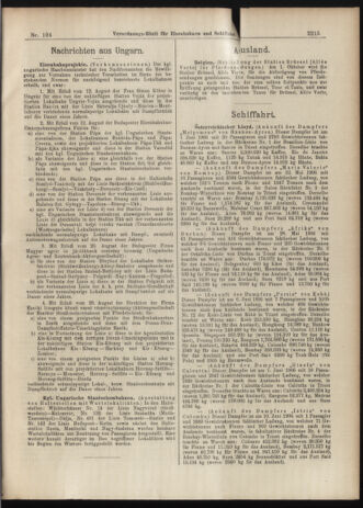 Verordnungs-Blatt für Eisenbahnen und Schiffahrt: Veröffentlichungen in Tarif- und Transport-Angelegenheiten 19060913 Seite: 9