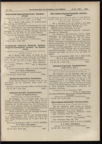 Verordnungs-Blatt für Eisenbahnen und Schiffahrt: Veröffentlichungen in Tarif- und Transport-Angelegenheiten 19060918 Seite: 11