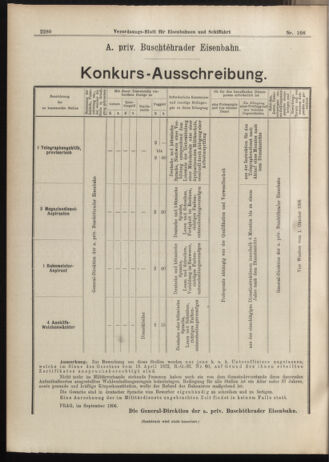 Verordnungs-Blatt für Eisenbahnen und Schiffahrt: Veröffentlichungen in Tarif- und Transport-Angelegenheiten 19060922 Seite: 6