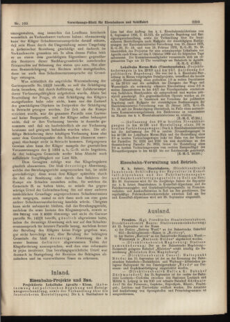 Verordnungs-Blatt für Eisenbahnen und Schiffahrt: Veröffentlichungen in Tarif- und Transport-Angelegenheiten 19060925 Seite: 3