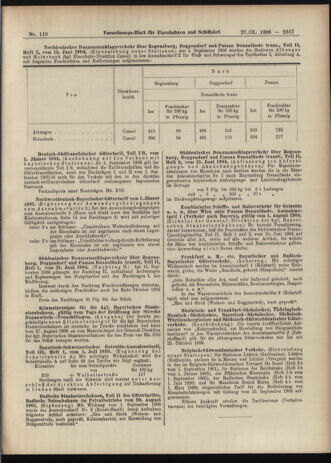 Verordnungs-Blatt für Eisenbahnen und Schiffahrt: Veröffentlichungen in Tarif- und Transport-Angelegenheiten 19060927 Seite: 15