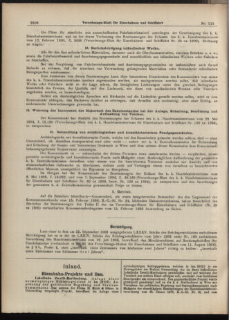 Verordnungs-Blatt für Eisenbahnen und Schiffahrt: Veröffentlichungen in Tarif- und Transport-Angelegenheiten 19060927 Seite: 6