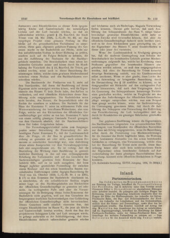 Verordnungs-Blatt für Eisenbahnen und Schiffahrt: Veröffentlichungen in Tarif- und Transport-Angelegenheiten 19061002 Seite: 2