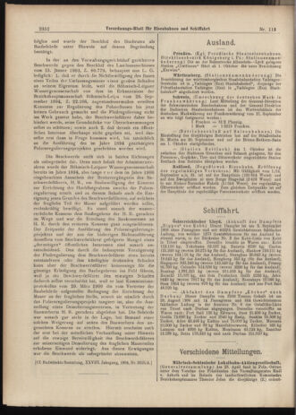 Verordnungs-Blatt für Eisenbahnen und Schiffahrt: Veröffentlichungen in Tarif- und Transport-Angelegenheiten 19061004 Seite: 2