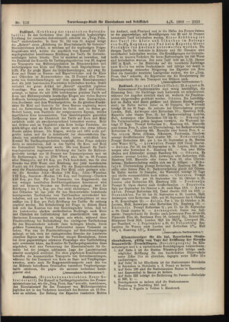 Verordnungs-Blatt für Eisenbahnen und Schiffahrt: Veröffentlichungen in Tarif- und Transport-Angelegenheiten 19061004 Seite: 9