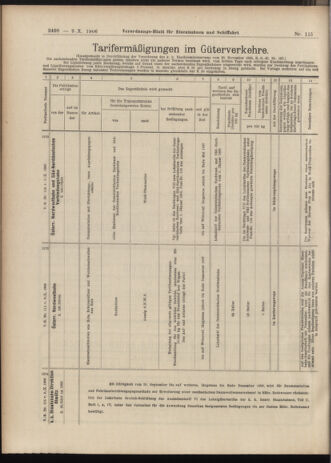 Verordnungs-Blatt für Eisenbahnen und Schiffahrt: Veröffentlichungen in Tarif- und Transport-Angelegenheiten 19061009 Seite: 18