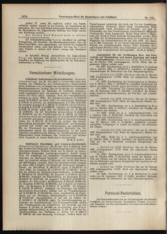 Verordnungs-Blatt für Eisenbahnen und Schiffahrt: Veröffentlichungen in Tarif- und Transport-Angelegenheiten 19061030 Seite: 12