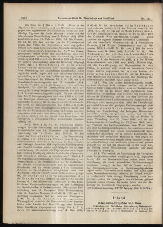 Verordnungs-Blatt für Eisenbahnen und Schiffahrt: Veröffentlichungen in Tarif- und Transport-Angelegenheiten 19061101 Seite: 2