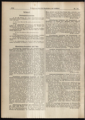 Verordnungs-Blatt für Eisenbahnen und Schiffahrt: Veröffentlichungen in Tarif- und Transport-Angelegenheiten 19061115 Seite: 8