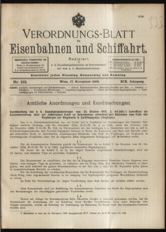 Verordnungs-Blatt für Eisenbahnen und Schiffahrt: Veröffentlichungen in Tarif- und Transport-Angelegenheiten