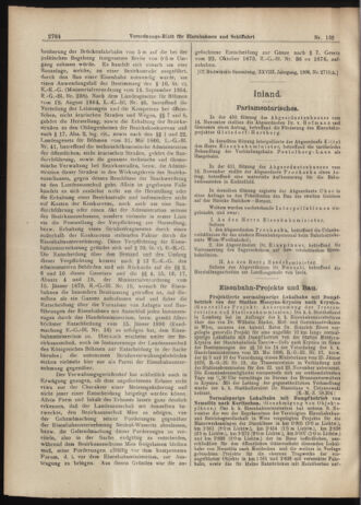 Verordnungs-Blatt für Eisenbahnen und Schiffahrt: Veröffentlichungen in Tarif- und Transport-Angelegenheiten 19061120 Seite: 2