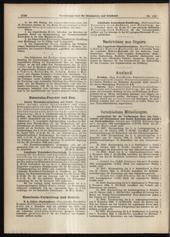 Verordnungs-Blatt für Eisenbahnen und Schiffahrt: Veröffentlichungen in Tarif- und Transport-Angelegenheiten 19061122 Seite: 4