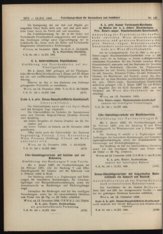 Verordnungs-Blatt für Eisenbahnen und Schiffahrt: Veröffentlichungen in Tarif- und Transport-Angelegenheiten 19061218 Seite: 10