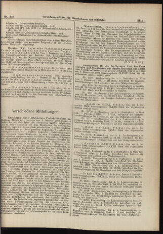 Verordnungs-Blatt für Eisenbahnen und Schiffahrt: Veröffentlichungen in Tarif- und Transport-Angelegenheiten 19061220 Seite: 5