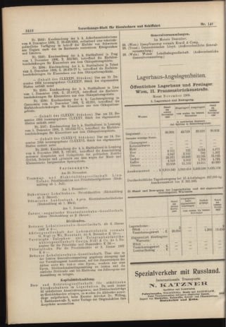 Verordnungs-Blatt für Eisenbahnen und Schiffahrt: Veröffentlichungen in Tarif- und Transport-Angelegenheiten 19061220 Seite: 6