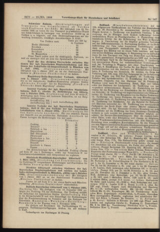 Verordnungs-Blatt für Eisenbahnen und Schiffahrt: Veröffentlichungen in Tarif- und Transport-Angelegenheiten 19061222 Seite: 20