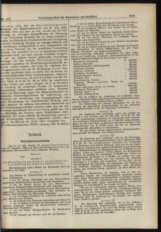 Verordnungs-Blatt für Eisenbahnen und Schiffahrt: Veröffentlichungen in Tarif- und Transport-Angelegenheiten 19061222 Seite: 3