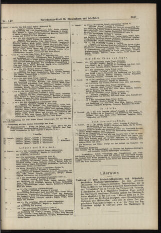 Verordnungs-Blatt für Eisenbahnen und Schiffahrt: Veröffentlichungen in Tarif- und Transport-Angelegenheiten 19061222 Seite: 7