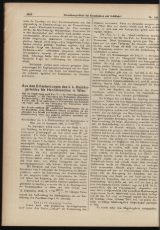 Verordnungs-Blatt für Eisenbahnen und Schiffahrt: Veröffentlichungen in Tarif- und Transport-Angelegenheiten 19061229 Seite: 2