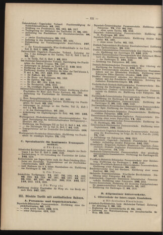 Verordnungs-Blatt für Eisenbahnen und Schiffahrt: Veröffentlichungen in Tarif- und Transport-Angelegenheiten 19061229 Seite: 96