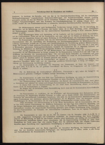 Verordnungs-Blatt für Eisenbahnen und Schiffahrt: Veröffentlichungen in Tarif- und Transport-Angelegenheiten 19070101 Seite: 2